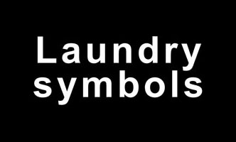 Laundry Symbols